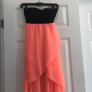 High low dress Charlotte Russe